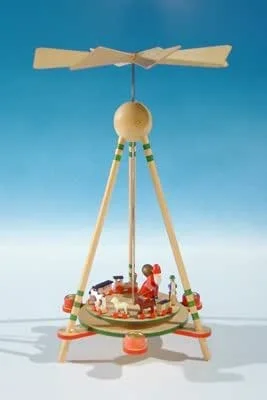 Besuche den Rudolphs Schatzkiste-Store Rudolphs Schatzkiste Tischpyramide Stabpyramide Ruprecht mit Spielzeug bunt BxHxT 22x34x22cm NEU Holzpyramide Pyramide Tischdekoration Dekoration Weihnachten Weihnachtspyramide Lichter Figur Edelholz — Weihnachtsdeko