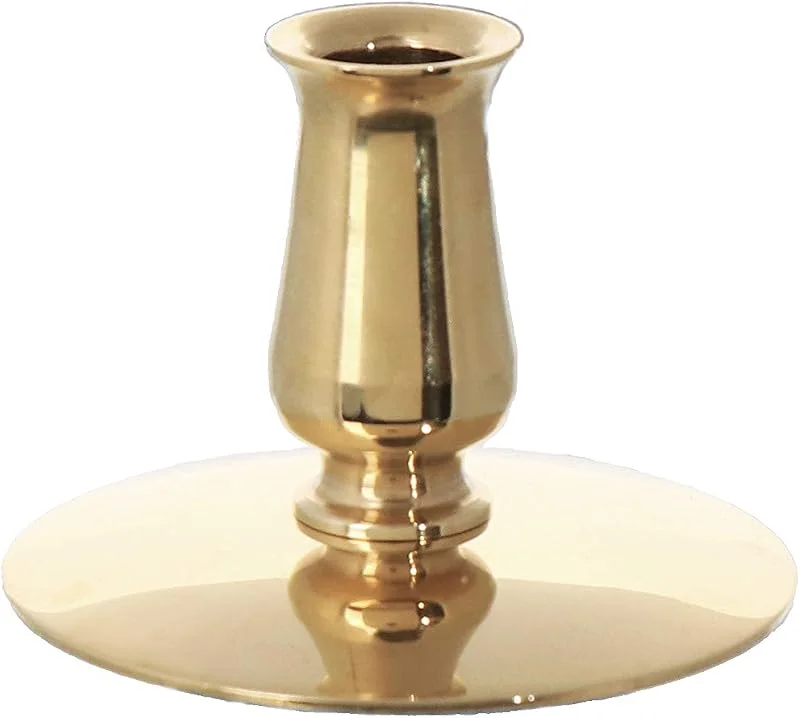 Besuche den NKlaus-Store NKlaus 1x Kerzenhalter aus Messing, Gold, bis Ø0, 9cm — Kerzenlicht Abendessen