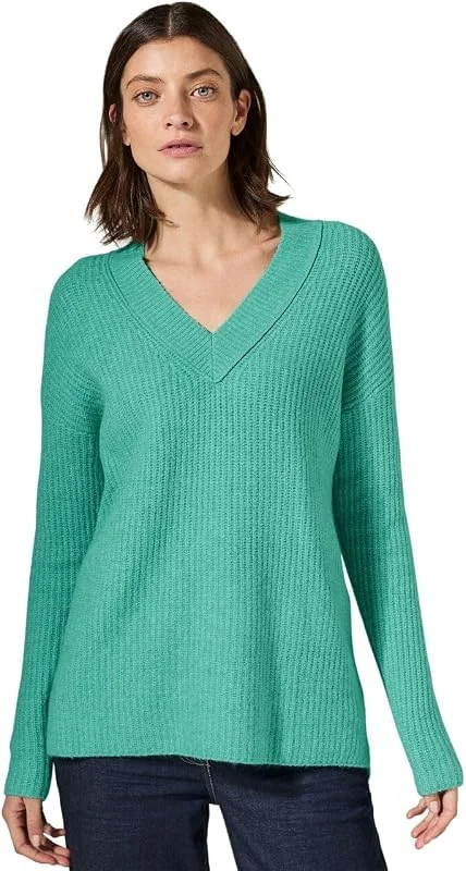 Besuche den Cecil-Store Cecil Damen Pullover mit V-Ausschnitt — Weihnachtsmode
