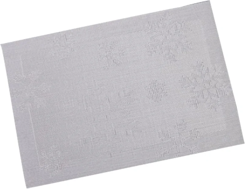 Marke: RWAJZAX Weihnachtliche Platzsets, PVC-Tischsets, Kochen, Kaffeetasse, Wärmedämmung, Besteckmatte, Heimdekoration, rote Weihnachts-Tischsets — Küche & Haushalt