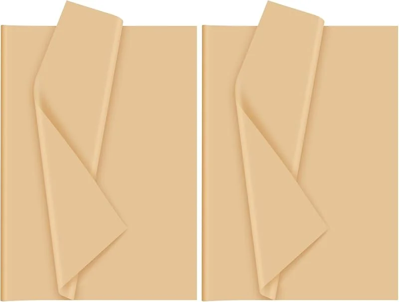 Marke: Bouiexye Bouiexye Braun Seidenpapier für Geschenktüten 60 Blatt Seidenpapier Bulk 51x37cm Weihnachten Seidenpapier zum Verpacken Verpackungspapier für Füller Blumen Geburtsta Hochzeit Dekor (Packung mit 2) — Geschenkverpackung