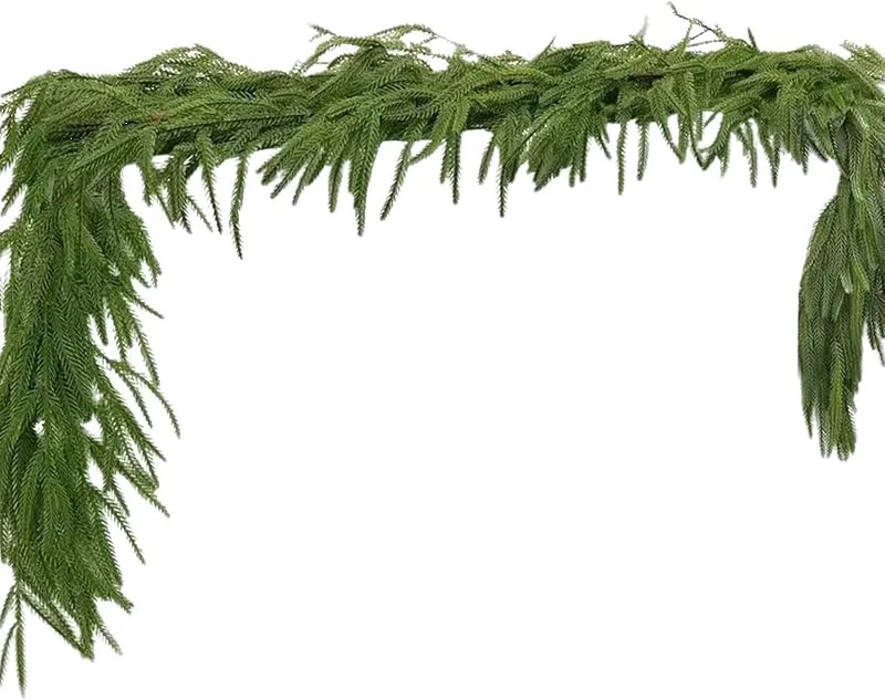 Marke: Generisch Tannengirlande, festliche, realistische künstliche, Girlande — Weihnachtsdeko