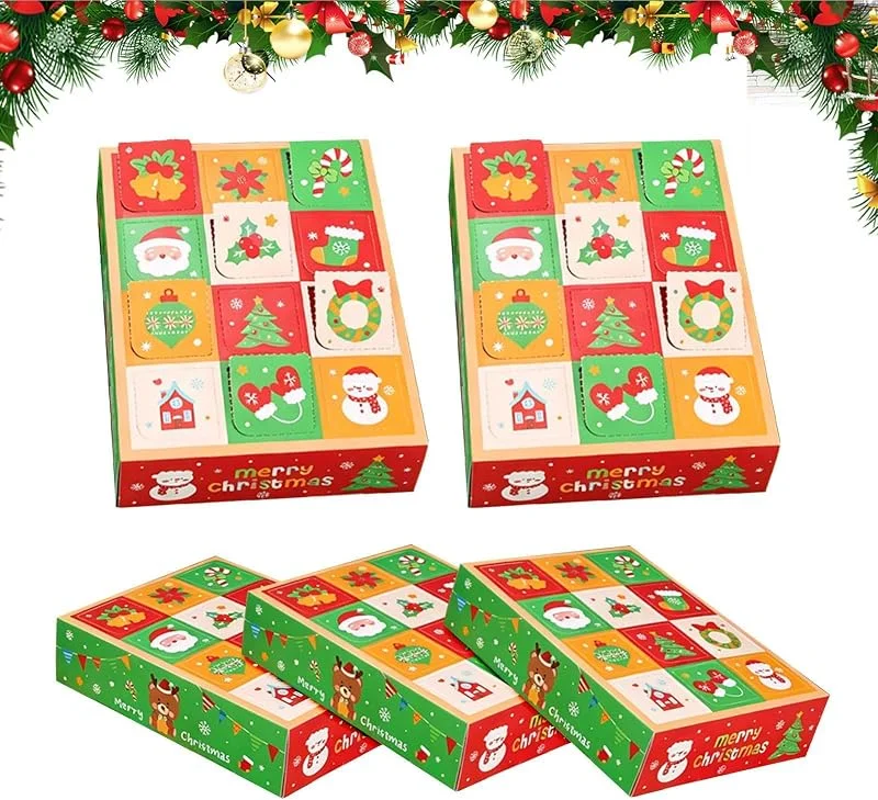 Marke: Générique Adventskalender zum Befüllen 5 befüllbare Boxen Countdown — Advent und Tisch