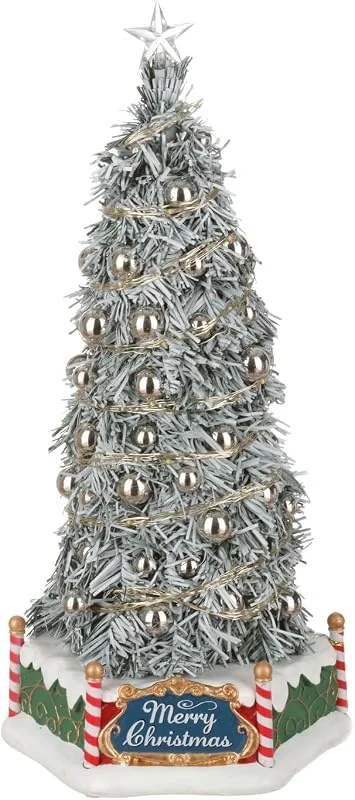 Marke: Lemax Lemax - Christmas Village - Sights & Sounds: New Majestic Christmas Tree - (84350) — Weihnachtsdeko