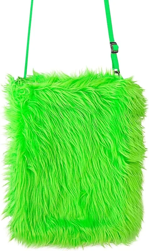 Besuche den W WIDMANN MILANO Party Fashion-Store W WIDMANN MILANO Party Fashion - Plüsch Handtasche mit Felloptik — Weihnachtsmode