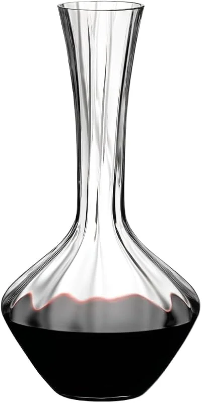 RIEDEL Manufaktur Vitis Exquisit Dekanter - Einzelpackung, Karaffe, Kristallglas, Handwäsche - Glasreinigungsperlen empfohlen - 2025, 02 — Wein und Festtafel