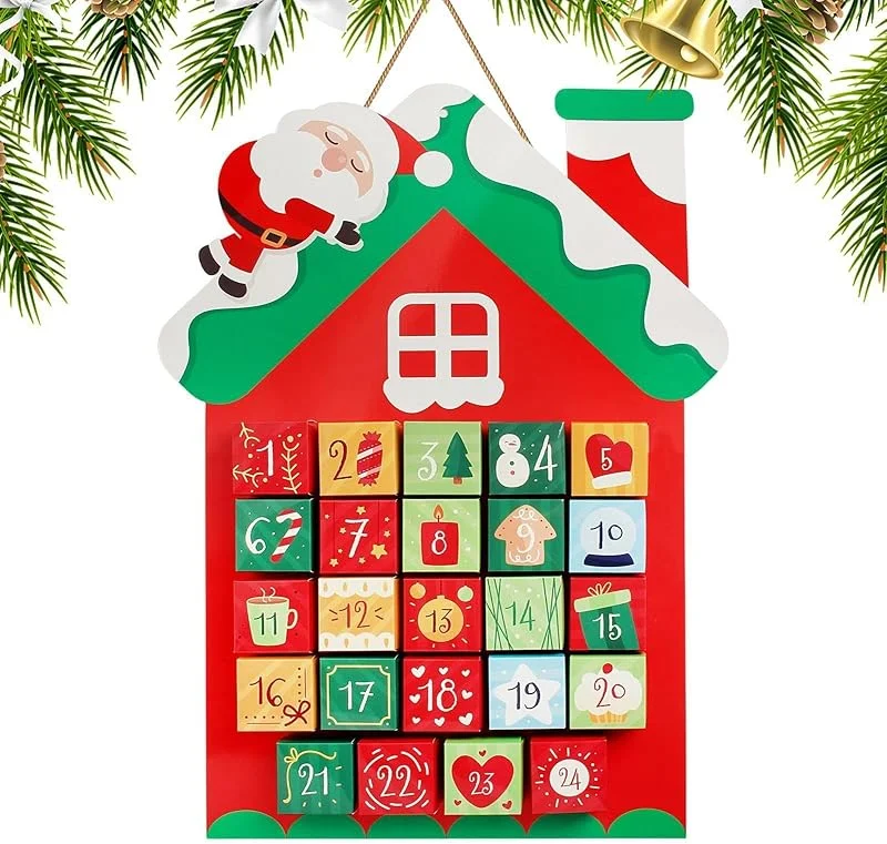 Marke: Fravsiu Adventskalender Countdown Box Zum Befüllen Leere — Advent und Tisch