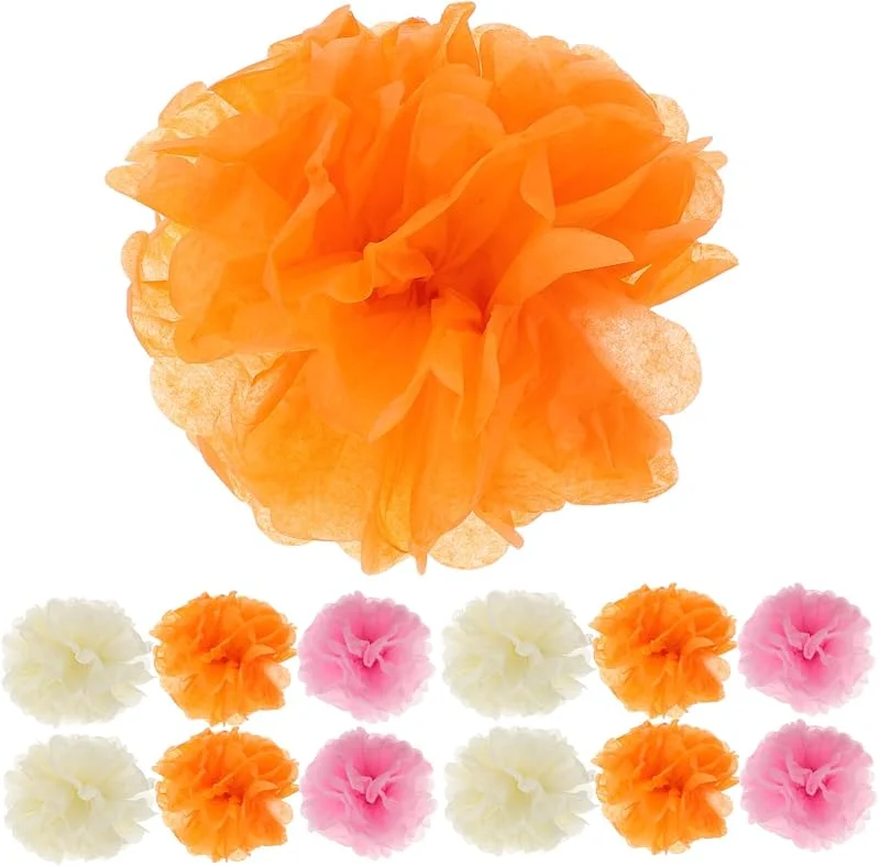 Besuche den Cabilock-Store Papierblüten Deko Blumen 15 Stück Weihnachten Geschenkideen — Geschenkverpackung