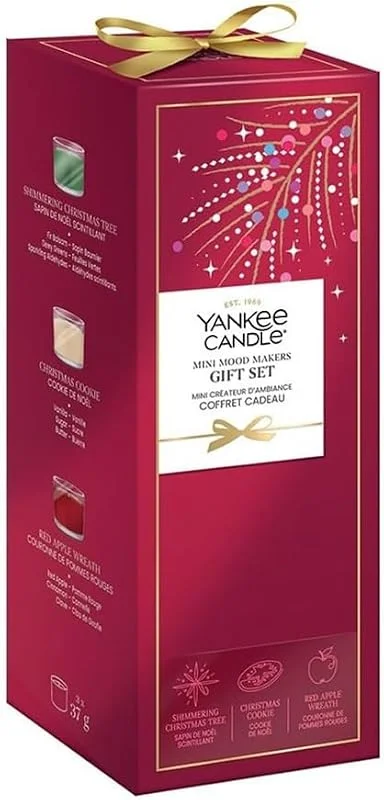Besuche den Yankee Candle-Store Yankee Candle Weihnachtsduftkerzen Geschenkset, Winter 2026 Kollektion, Perfekte Weihnachtsgeschenke für Frauen — Kerzenlicht Abendessen