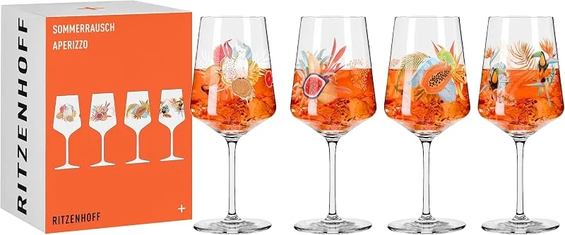 Besuche den RITZENHOFF-Store RITZENHOFF Aperitifglas-Set 4er - 500 ml - Made in Germany — Wein und Festtafel