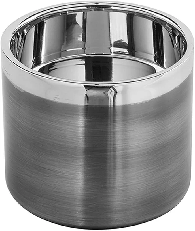 Besuche den Fink-Store Fink VITO Kerzenhalter aus Edelstahl in der Farbe Silber für Stumpenkerzen, Höhe:8 cm, 144173 — Kerzenlicht Abendessen