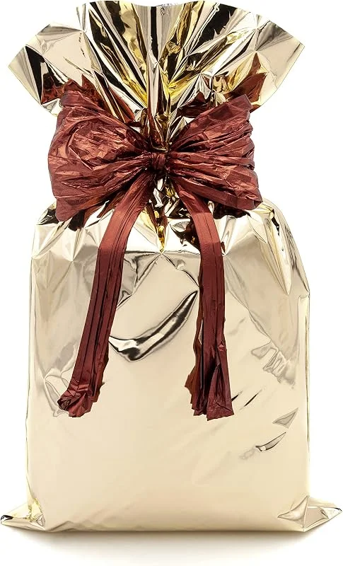 Marke: Italpak Italpak Metallic-Umschläge 'Einfarbig' glänzend, Geschenktüten, Metallic, Gold, 50 Stück, 35 x 50 cm — Geschenkverpackung