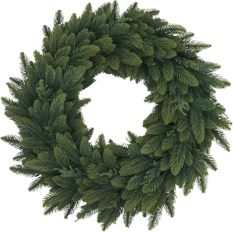 Marke: Mendler Mendler Künstlicher Kranz HWC-O98 Ø 45cm - grüne Tanne — Advent und Tisch