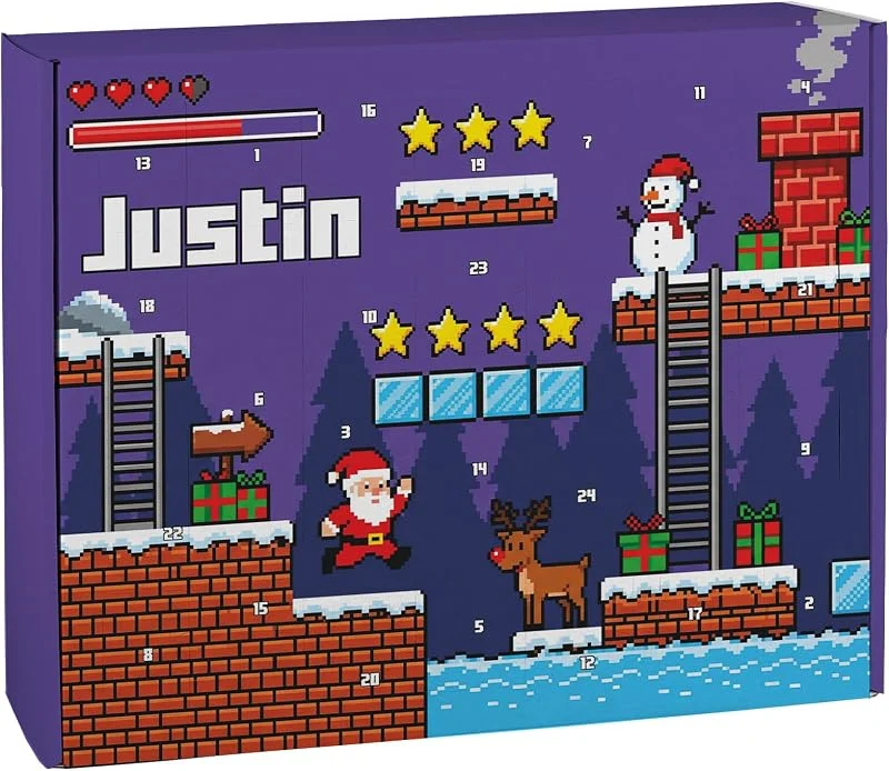 Besuche den Herz & Heim-Store Herz & Heim® Adventskalender zum Befüllen personalisiert mit Name — Advent und Tisch