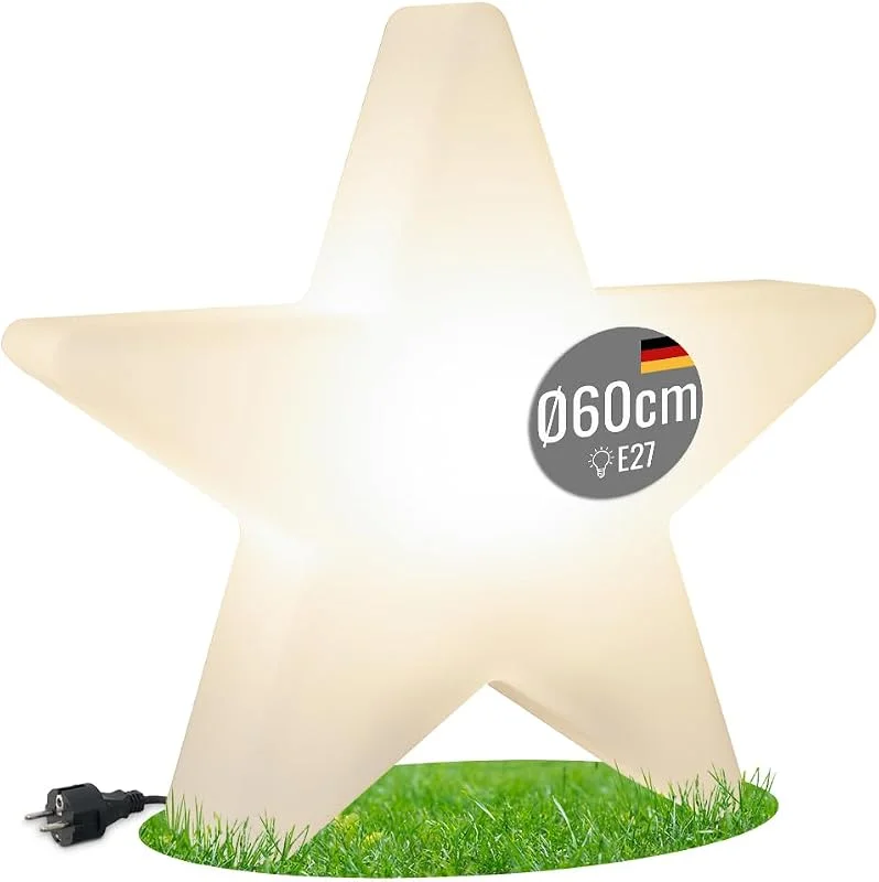Besuche den 8 seasons-Store 8 seasons LED Weihnachtsstern 60cm, Shining Star, warmweiß, außen & innen — Weihnachtsbeleuchtung