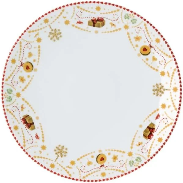 Besuche den Hutschenreuther-Store Hutschenreuther Weihnachtskollektion Christmas Love Frühstücksteller 22 cm — Advent und Tisch