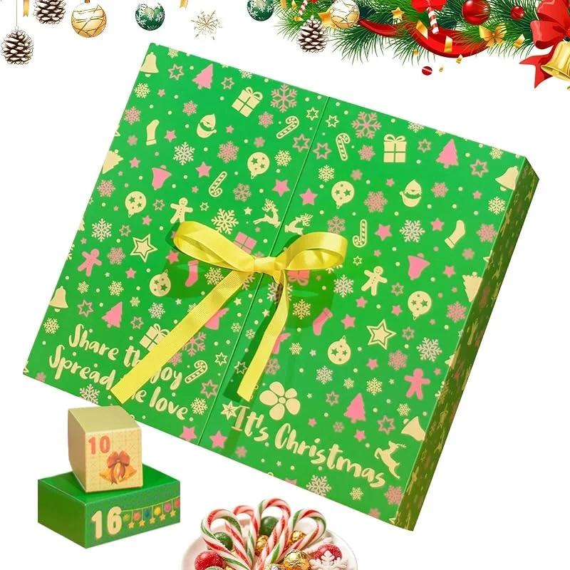 Marke: Fravsiu Leere Weihnachts-Adventsbox 24 Tage DIY Leerer Adventskalender Zum Befüllen — Advent und Tisch