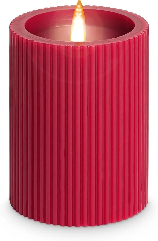 Besuche den Idena-Store Idena 50158 LED Kerze ca. 11 x 7, 5 cm, Echtwachskerze — Advent und Tisch