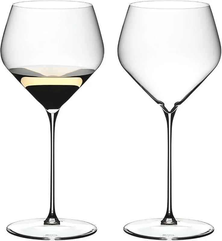 RIEDEL Veloce Chardonnay - 2er Set, Weinglas, Kristallglas, Spülmaschinenfest - 6330, 97 — Wein und Festtafel
