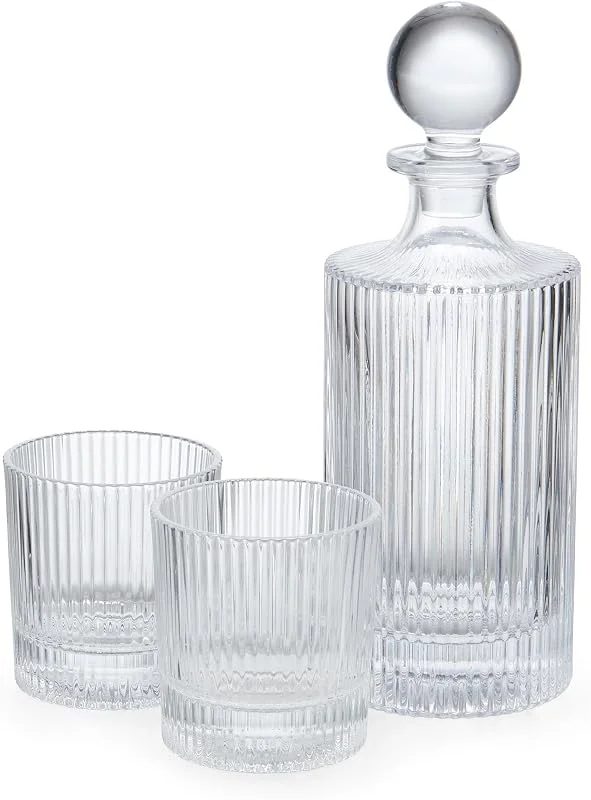 Besuche den Bar Craft-Store BarCraft Set mit Dekanter und Gläsern, 750 ml, in Geschenkbox — Wein und Festtafel