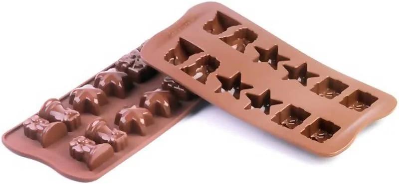 Besuche den silikomart-Store silikomart 1 Pralinenform Weihnachten — Weihnachtskueche