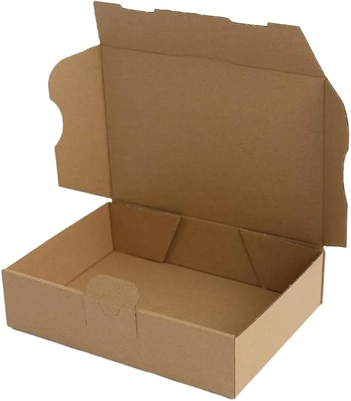 Besuche den Hansepack24-Store Versandkartons DHL Kleinpaket oder DP Maxibrief Karton Verpackung, Menge wählbar, Hansepack24 (180 x 130 x 80 mm Braun, 50 Stück) — Geschenkverpackung