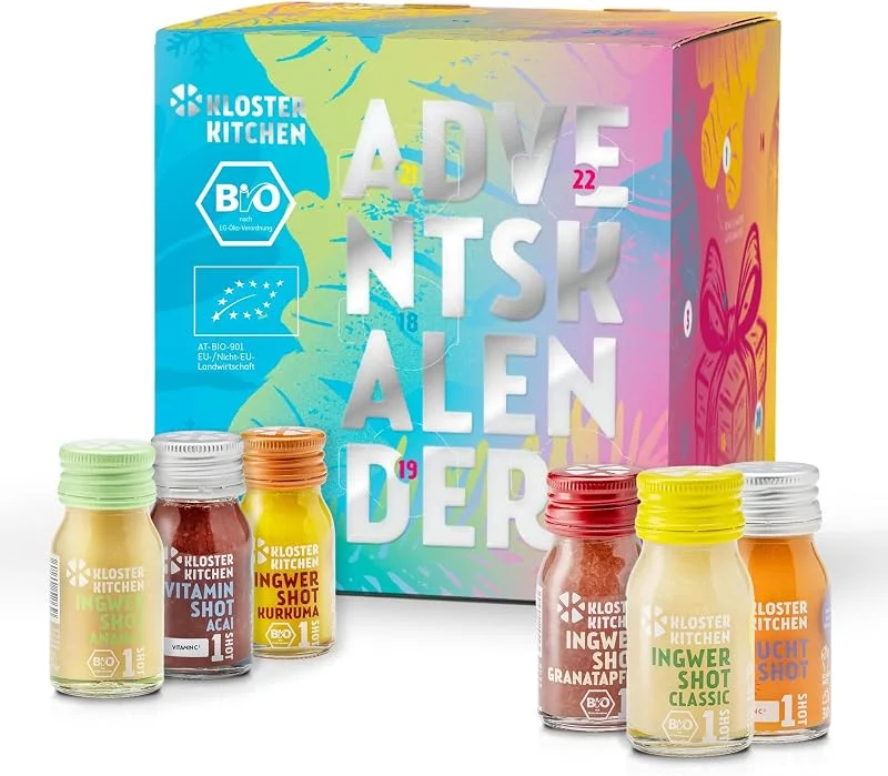 Besuche den Kloster Kitchen-Store Kloster Kitchen Bio Ingwer Shots Adventskalender 2026 — Advent und Tisch
