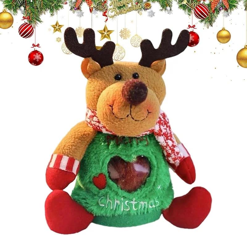 Marke: Generisch Weihnachtliche Geschenktüte Rentier Puppe Urlaub — Geschenkverpackung
