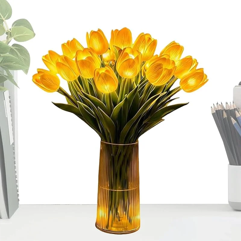 Marke: Generisch Blumenlichter Dekorative Romantische Florale Dekoration — Kerzenlicht Abendessen