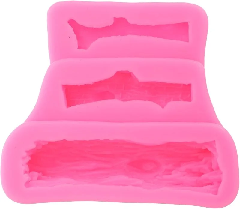Marke: BESTOYARD Baumstammform aus Silikon für Schokolade und Fondant, Rosa — Weihnachtskueche