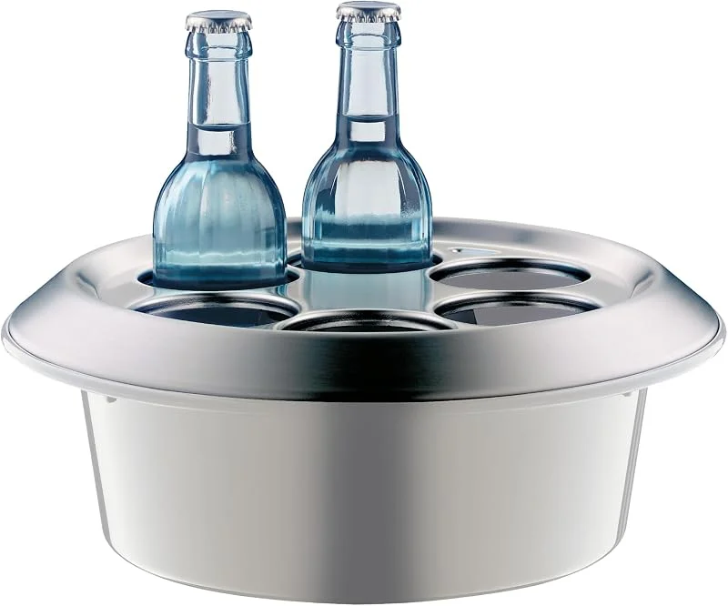 Besuche den alfi-Store alfi KONFERENZBOY Flaschenkühler für 6 Flaschen à 0, 33l, coconut white — Wein und Festtafel
