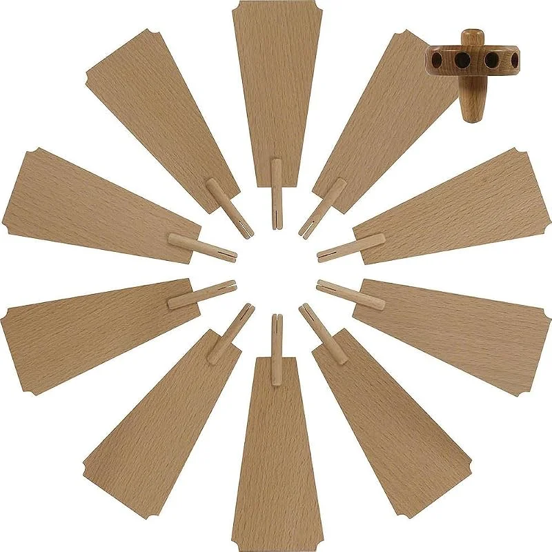 Marke: DREGENO DREGENO Seiffen Weihnachtspyramide Flügelrad für Weihnachtspyramide - Durchmesser = 45cm - Original Erzgebirge — Weihnachtsdeko