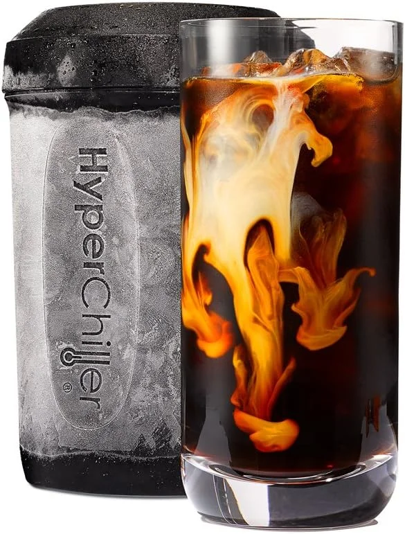 Marke: HyperChiller HyperChiller HC2CB Patentierter Eiskaffee-, Getränkekühler, verbessert, stärker und langlebiger. Fertig in einer Minute, wiederverwendbar für Eistee, Wein, Spirituosen, Alkohol, Saft, 354 ml — Wein und Festtafel