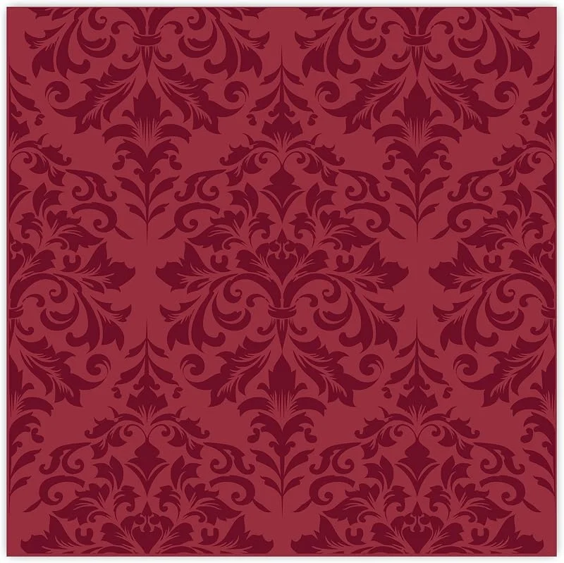 Marke: AVA Servietten aus Papier 33x33cm 30 Stück - FARBAUSWAHL in 25x25, 33x33, 40x40cm - Einweg Tischservietten 2-lagig - mit Barock Muster Papierservietten für Hochzeit, Geburtstag & Weihnachten - Bordeaux — Advent und Tisch