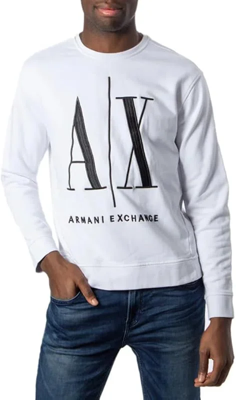 Armani Exchange Herren Icon Sweat Sweatshirt — Weihnachtsmode