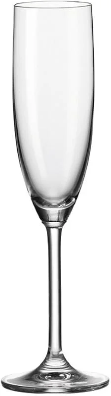 Besuche den LEONARDO HOME-Store Leonardo Daily Sekt-Gläser 6er Set, Sekt-Kelch mit Stiel, spülmaschinenfeste Sekt-Kelche, Höhe 24, 5 cm, 200 ml, 063314 — Wein und Festtafel