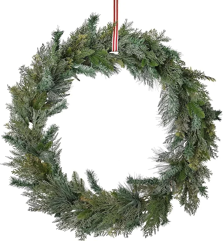 Marke: Ginger Ray Extra großer Weihnachtskranz 90cm — Weihnachtsdeko