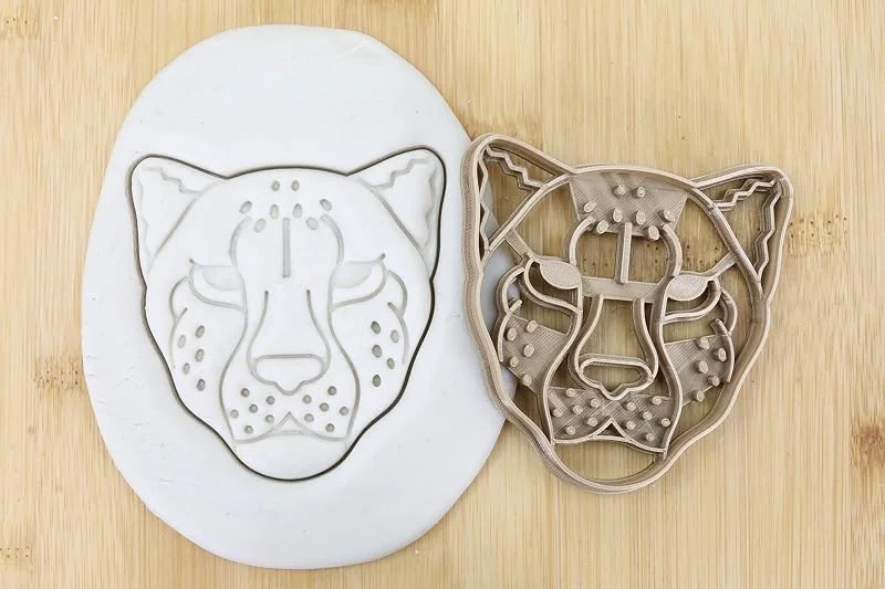 Besuche den my3dbase-Store Gepard Cookie Cutter Fondant Keksstempel, Ausstechform Keksausstecher Plätzchen ca. 8cm — Weihnachtskueche