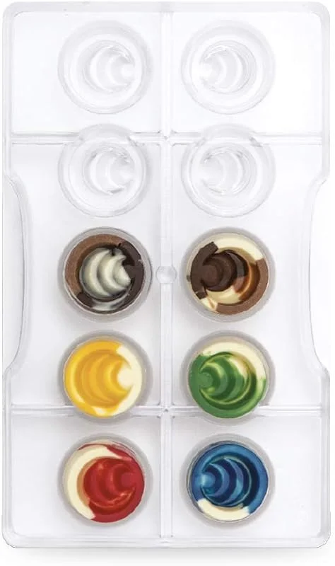 Marke: Decora Decora 0050124 PRALINENFORM KONZENTRISCHE KREISE — Weihnachtskueche
