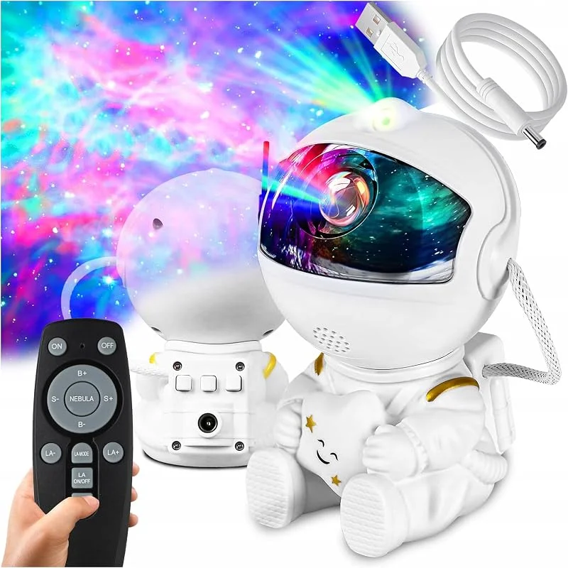 Besuche den SMART LED-Store Galaxie Sternenhimmel Astronaut Projektor, Led Weltraum Nachthimmel Lichtprojektor Lampe Mit Timer & Fernbedienung, Sternenlicht Für Schlafzimmer Perfekt Geschenk für Kinder und Erwachsene (8088) — Kerzenlicht Abendessen