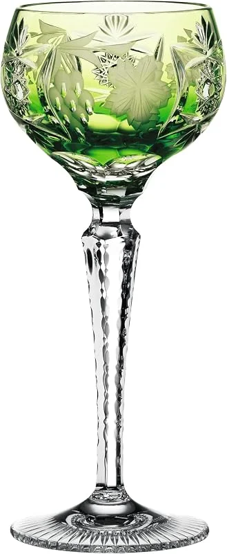 Besuche den Nachtmann-Store Nachtmann Weinglas mit Schliffdekoration, 230 ml, grün, Traube, 35953, Römerglas aus Bleikristall, spülmaschinenfest, Made in Germany — Wein und Festtafel