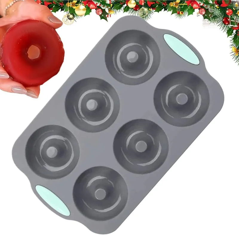 Marke: Genérico Schokoladenformen für Weihnachten, 6 Mulden aus Silikon für Bastelarbeiten — Weihnachtskueche