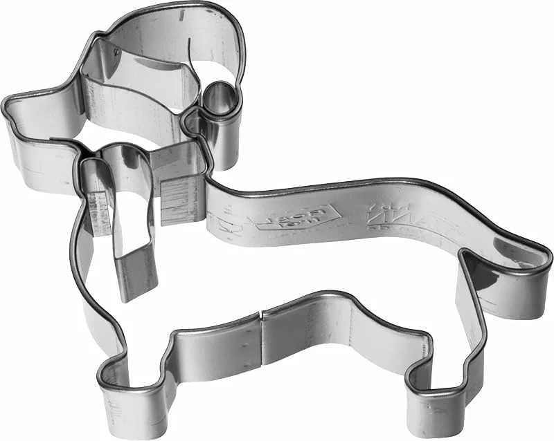 Besuche den RBV Birkmann-Store Birkmann Ausstechform Weihnachtsdackel 7 cm, Edelstahl, Plätzchenausstecher Hund für Weihnachtsplätzchen und Kekse — Weihnachtskueche