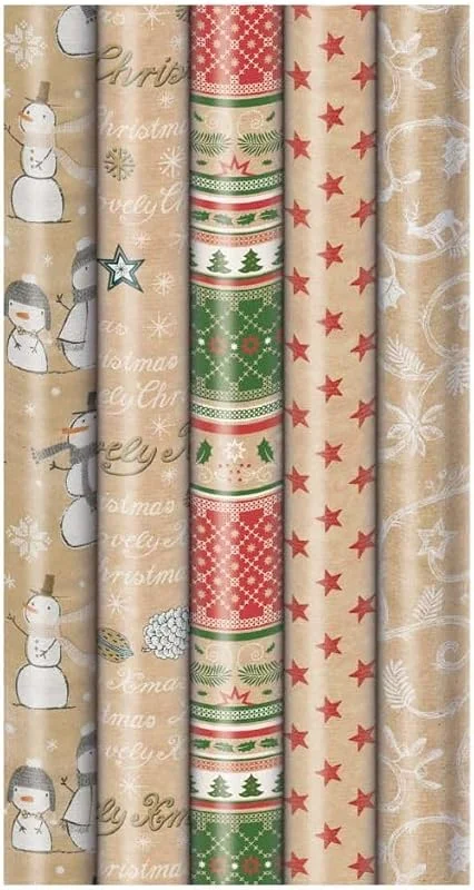 Marke: ZOEWIE Zoewie Geschenkpapier, Nature, 2mx70cm (1) — Geschenkverpackung