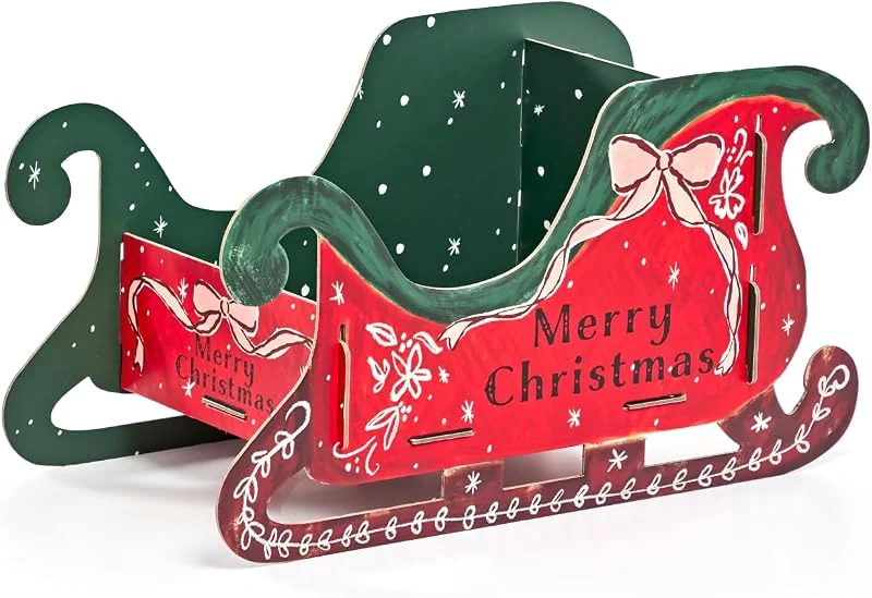 Marke: The Christmas Workshop The Christmas Workshop Festliche Schlitten-Geschenkbox — Geschenkverpackung