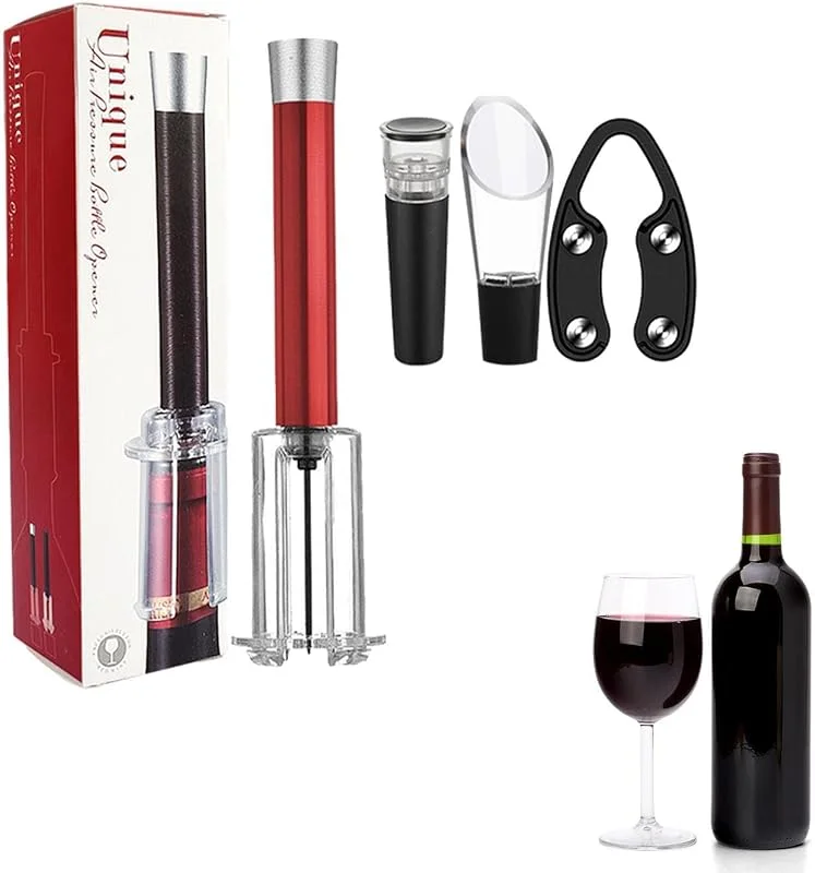 Marke: Generisch Weinöffner-Set, Flaschenöffner-Set Praktischer, robuster manueller — Wein und Festtafel