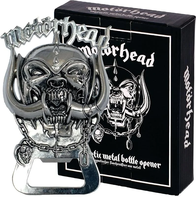 Marke: Tipiak Motörhead Flaschenöffner Warpig Skull Logo Bottle Opener Motorhead NEU — Wein und Festtafel
