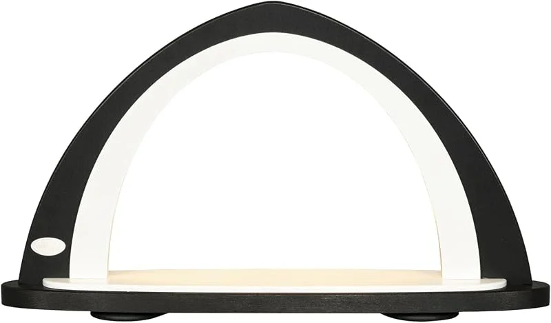 Besuche den weigla-Store weigla Schwibbogen Leerbogen LED schwarz, weiß BxHxT 52x29, 7x9cm NEU Lichterbogen Fensterbogen Spitzbogen Erzgebirge Weihnachten Bergbau Bergmann Licht Holz Dekoration Beleuchtung Fensterschmuck Bogen — Weihnachtsdeko