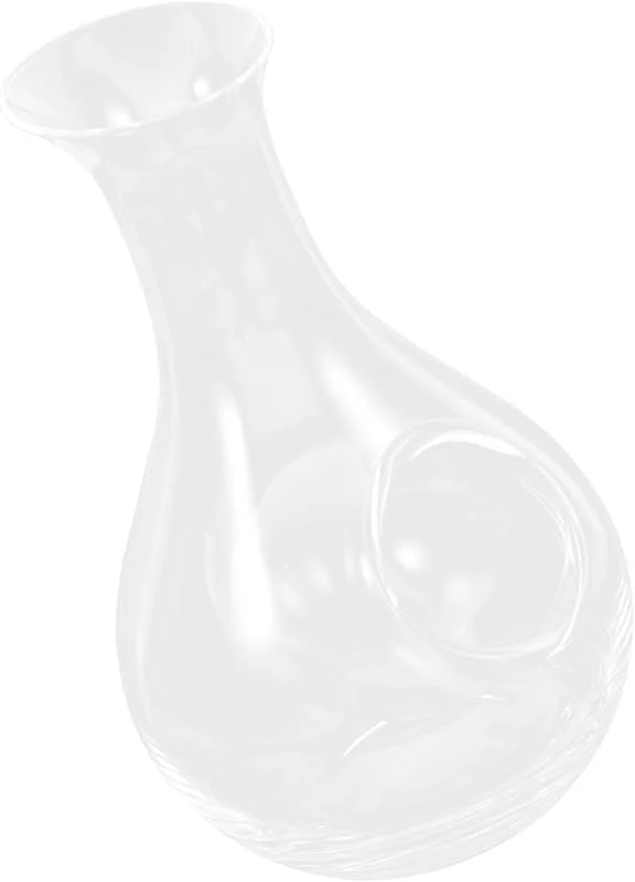 Marke: BESTOYARD Transparenter Glas Dekanter 385ml mit Schrägem Mund — Wein und Festtafel