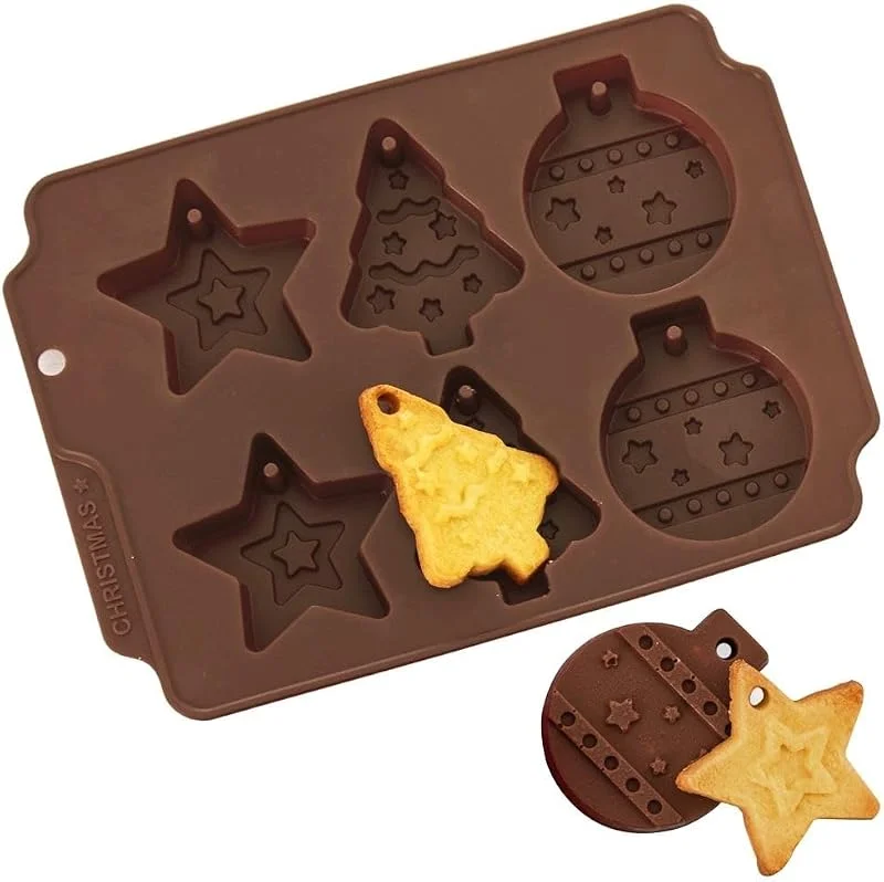 Besuche den orion group-Store orion group Silikonform Backform für Kekse und Pralinen Kekseform — Weihnachtskueche